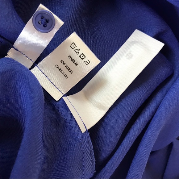 LOFT blue sheer cover up, NWT, women’s small - Picture 8 of 8